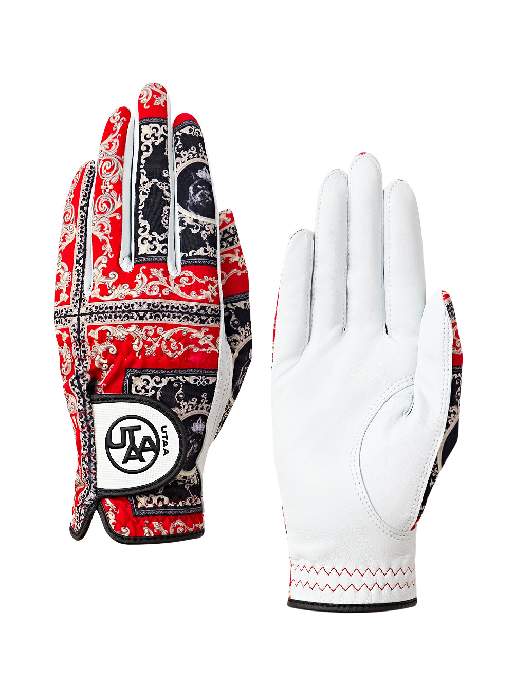 UTAA ギルトバッキンガムカラーGolfグローブ : Women's