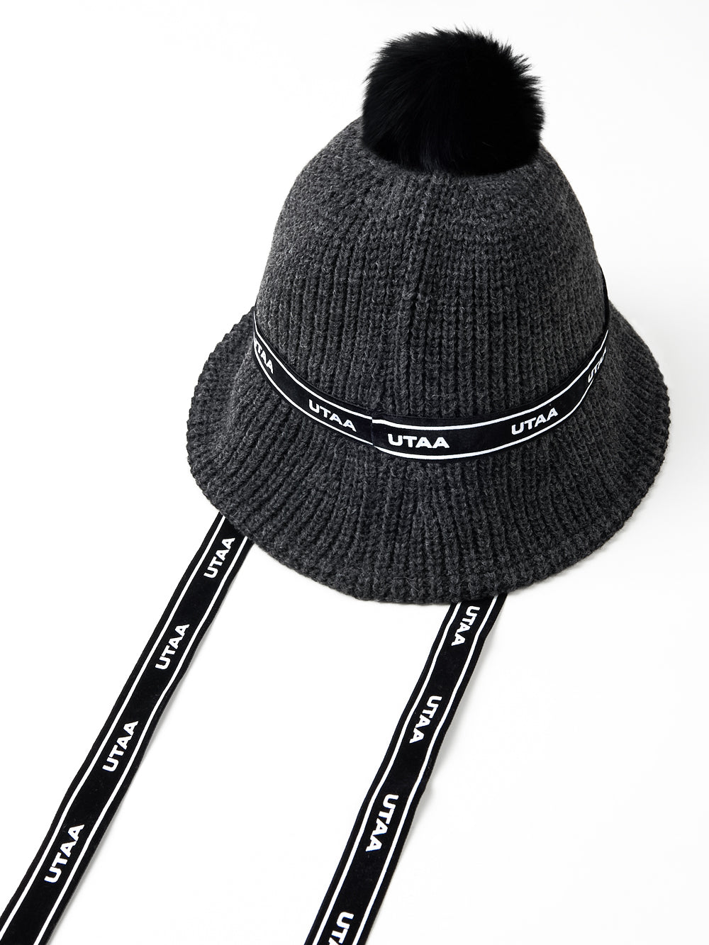UTAA TypoストラップSnowballニットバケットハット CG : Women's