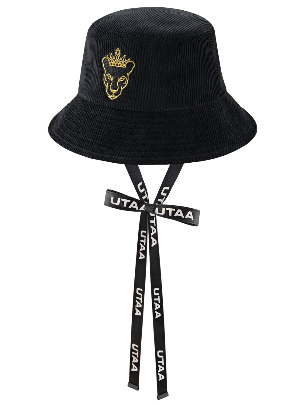 UTAA ユタ レディース ゴルフ バケットハット キャップ ブラック黒 帽子（WOMEN）
