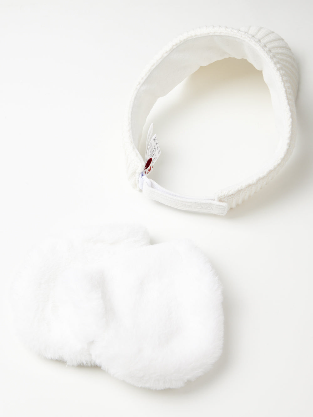 UTAA シンボルStitchニットファーバイザー : Women's