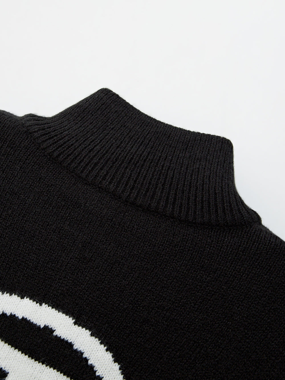 UTAA ギルトリングパンサーWappenニットZip-up ブラック : Women's