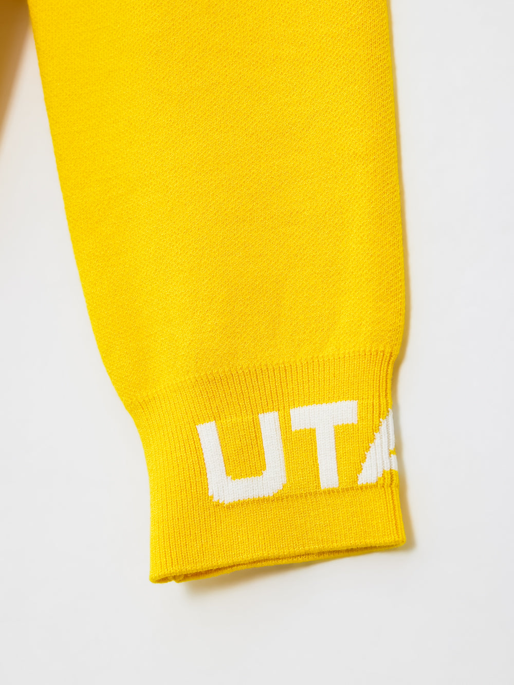 UTAA リングパンサーカラースタンプハーフZip-upニット : men's