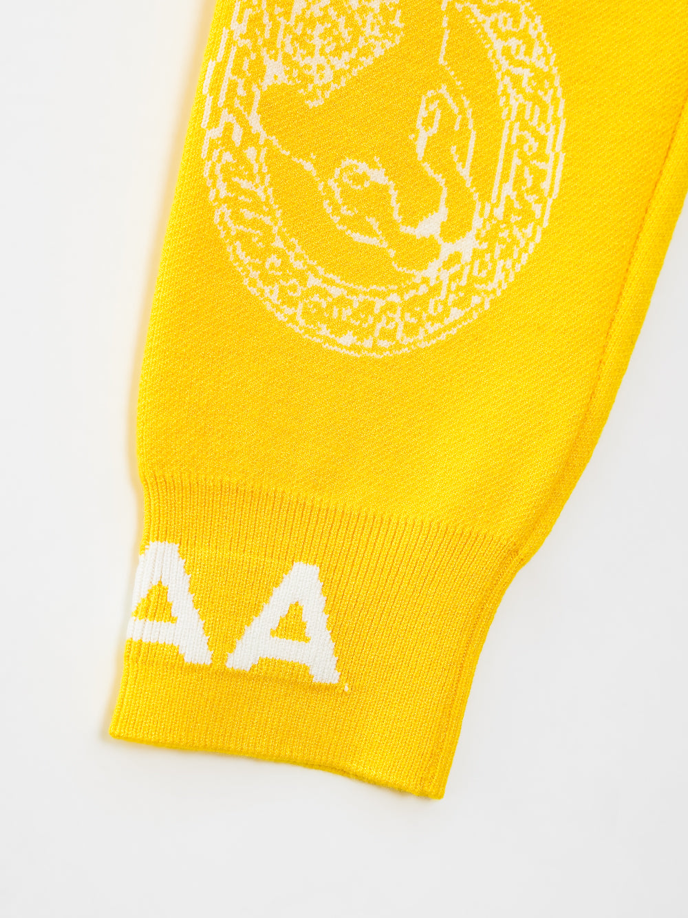 UTAA リングパンサーカラースタンプハーフZip-upニット : men's