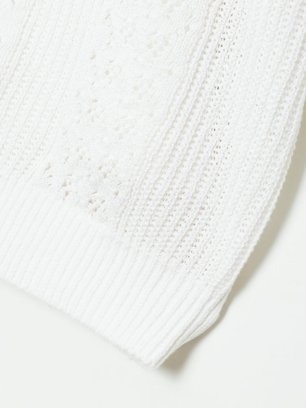 UTAA セーラーレースTrimmingScasiニットカーディガン ホワイト : Women's