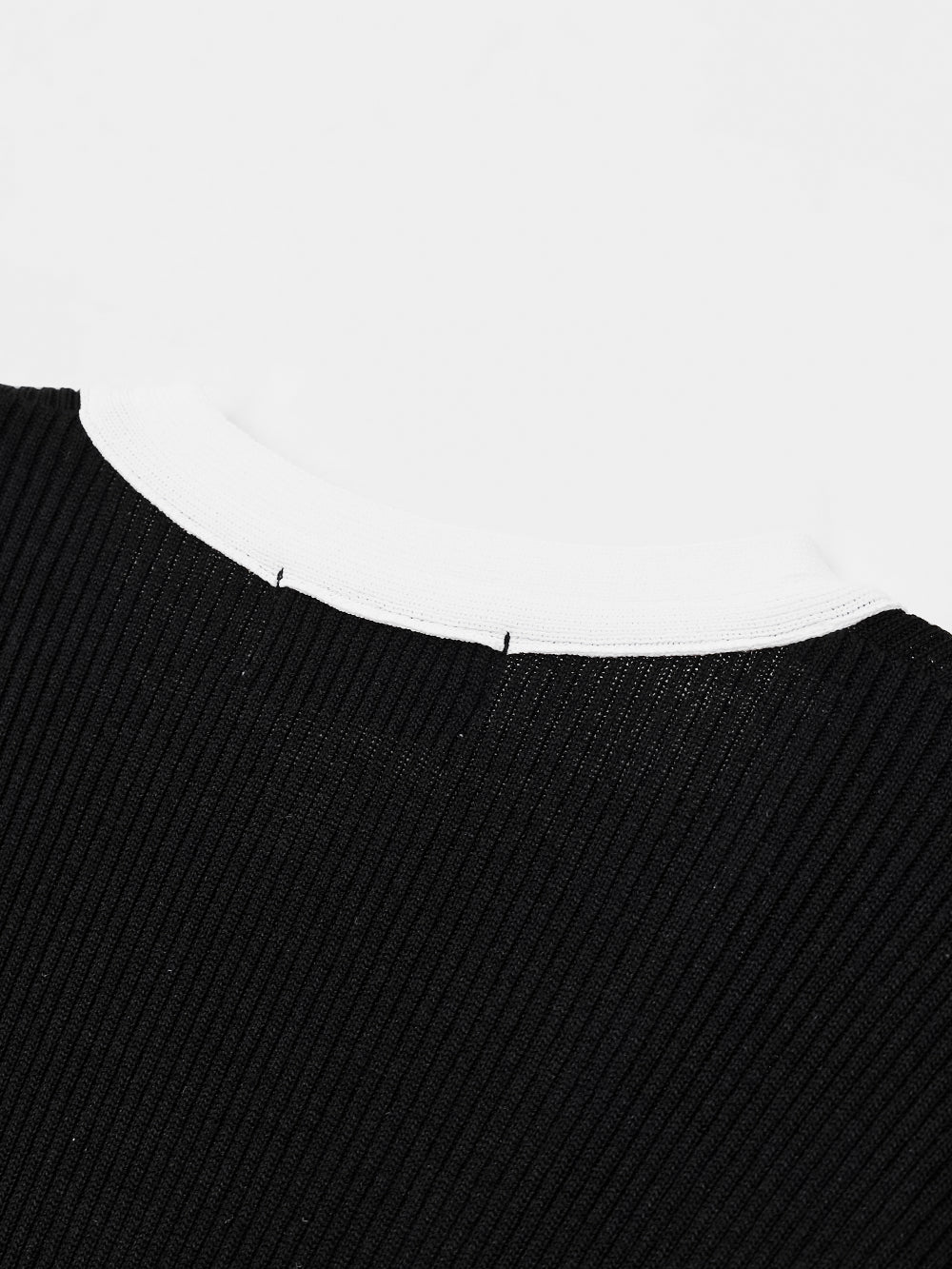 UTAA Slitリブニットカーディガン ブラック : Women's