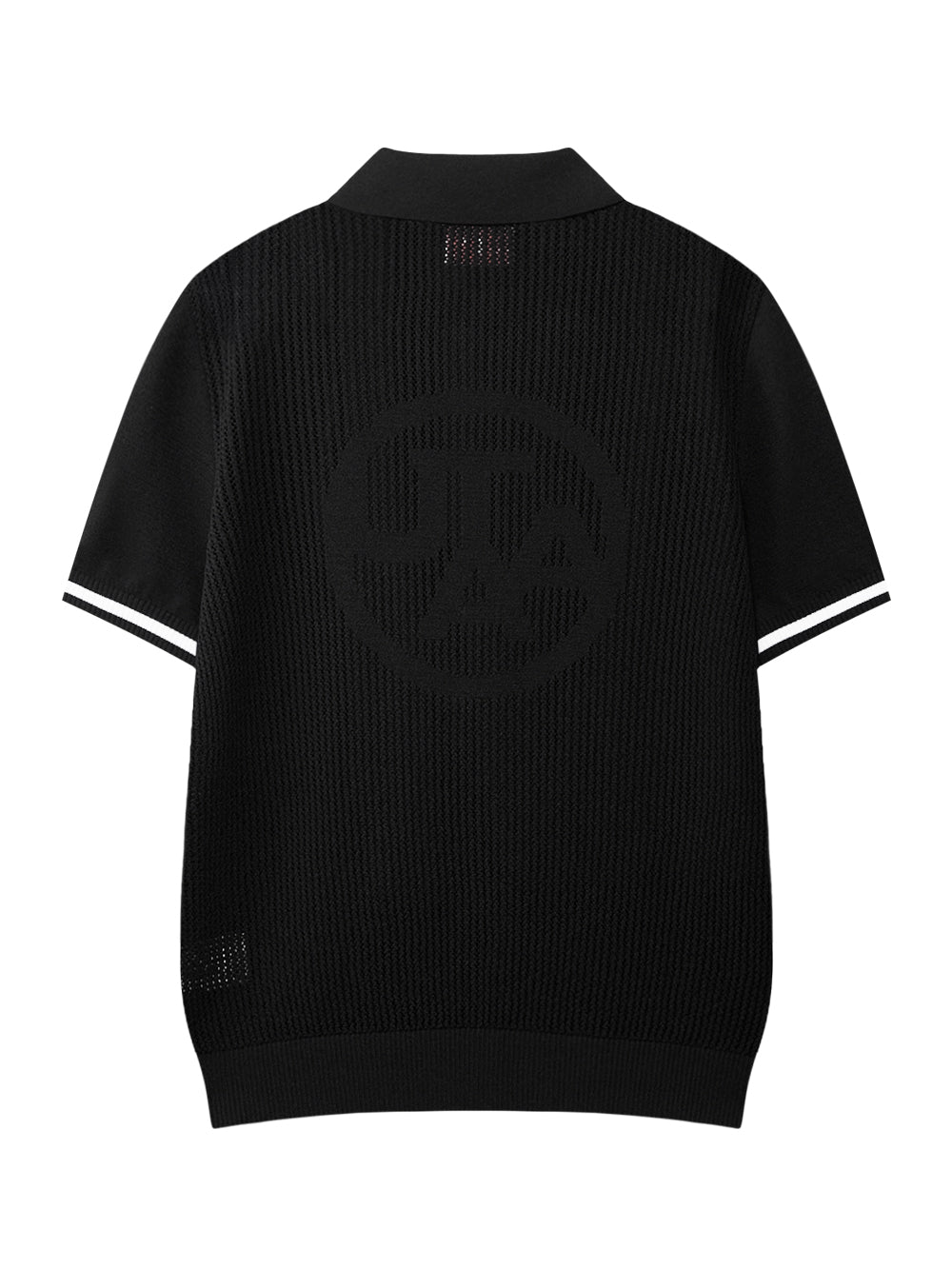 UTAA デュアルラインバックオープンワークPKニット : Women's