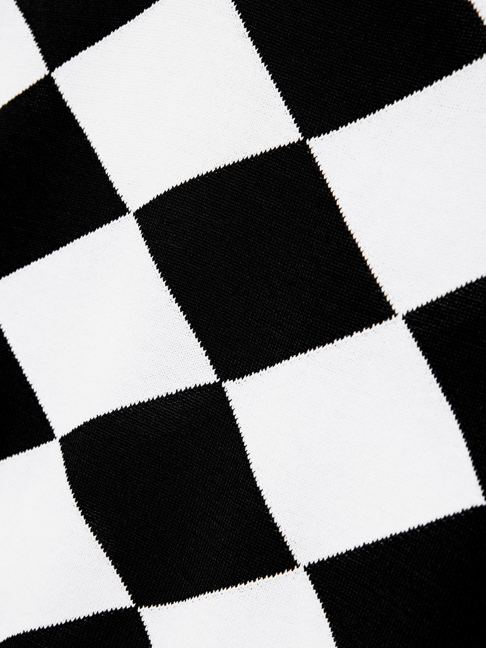 UTAA モノプレイドチェックPKスリーブレスニット : Women's