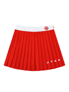 UTAA Chromaシンボルプリーツスカート : Women's