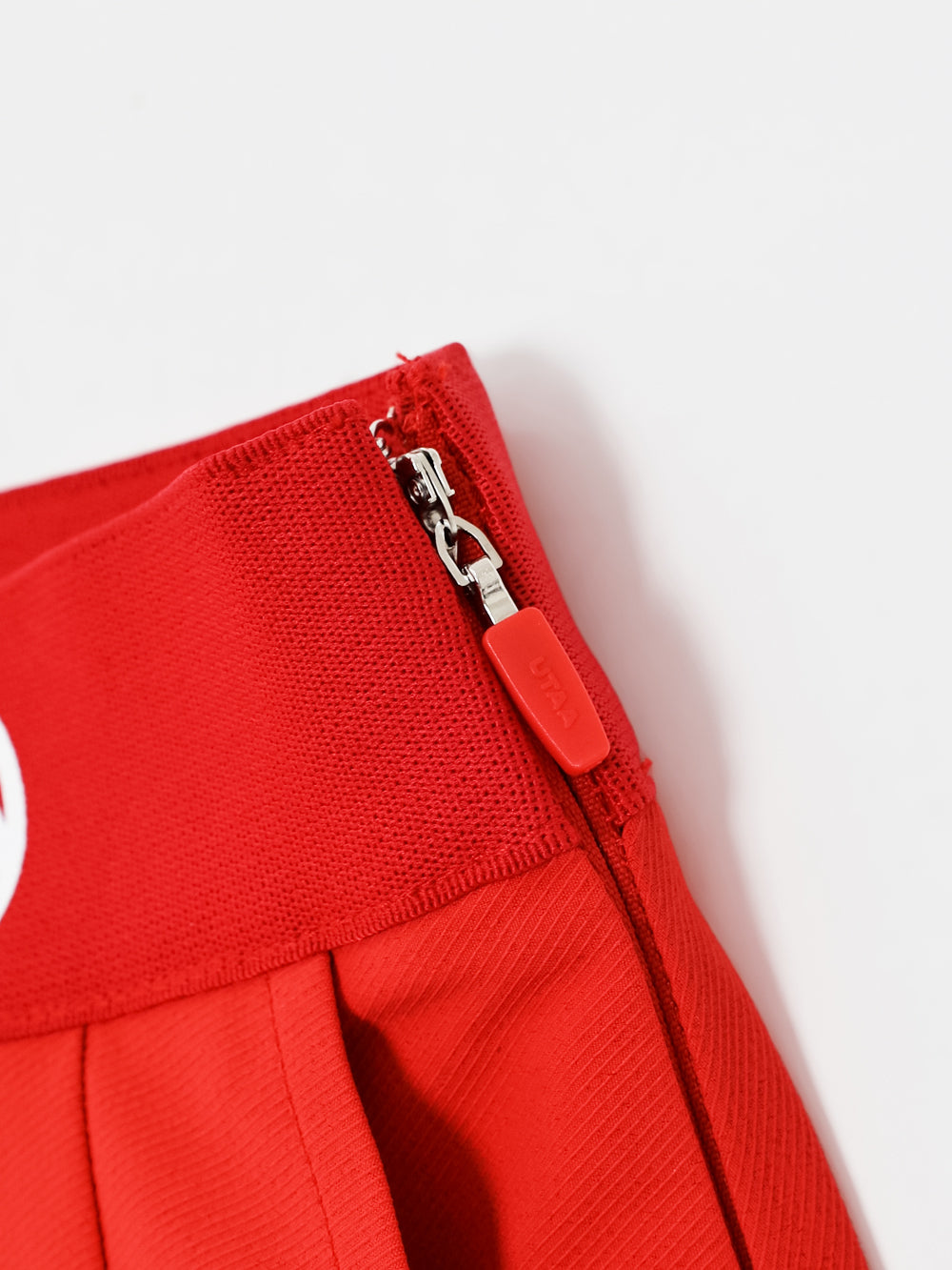 UTAA チャンピオンプリーツスカート レッド : Women's
