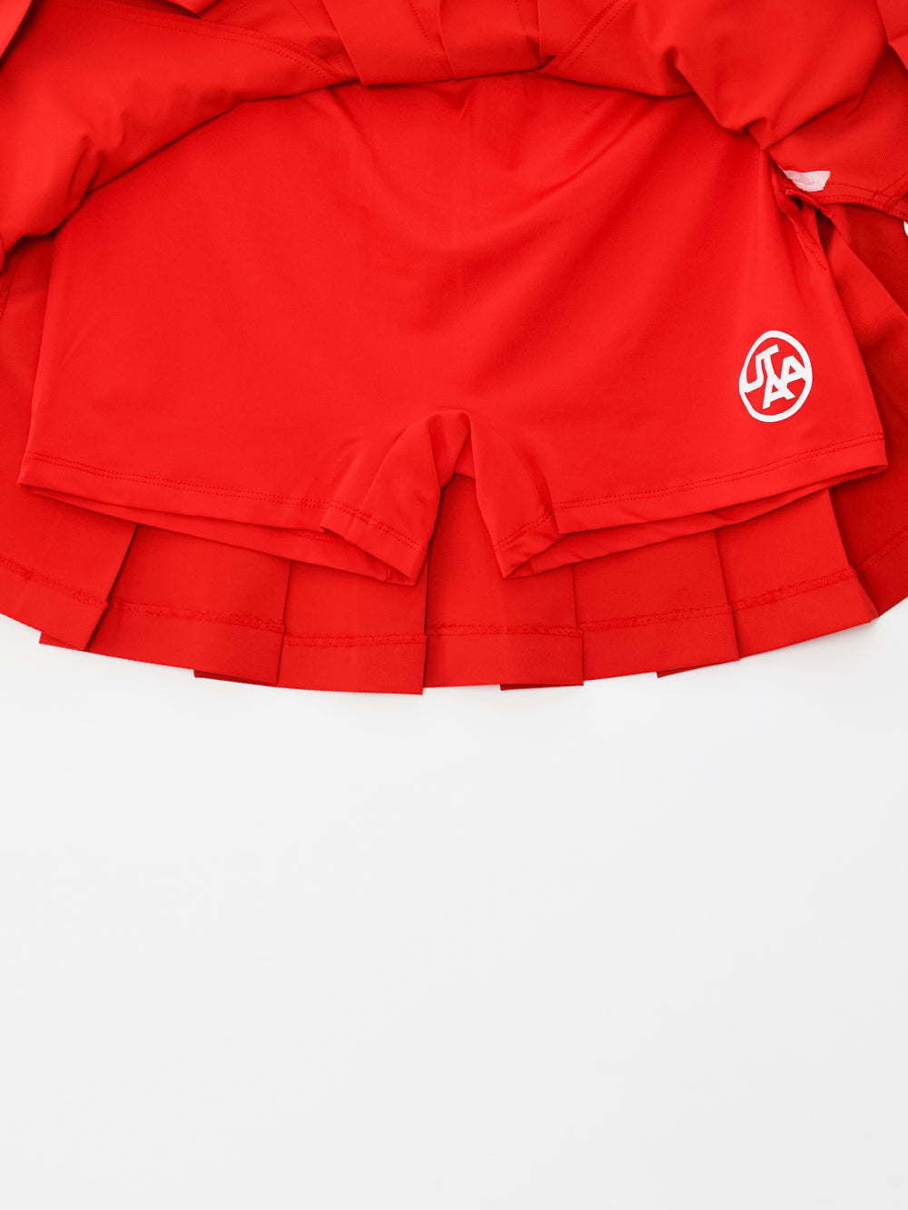 UTAA チャンピオンプリーツスカート レッド : Women's