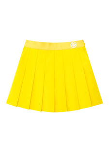 UTAA チャンピオンプリーツスカート イエロー : Women's