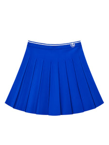 UTAA Aquaticラインニットプリーツスカート ブルー : Women's