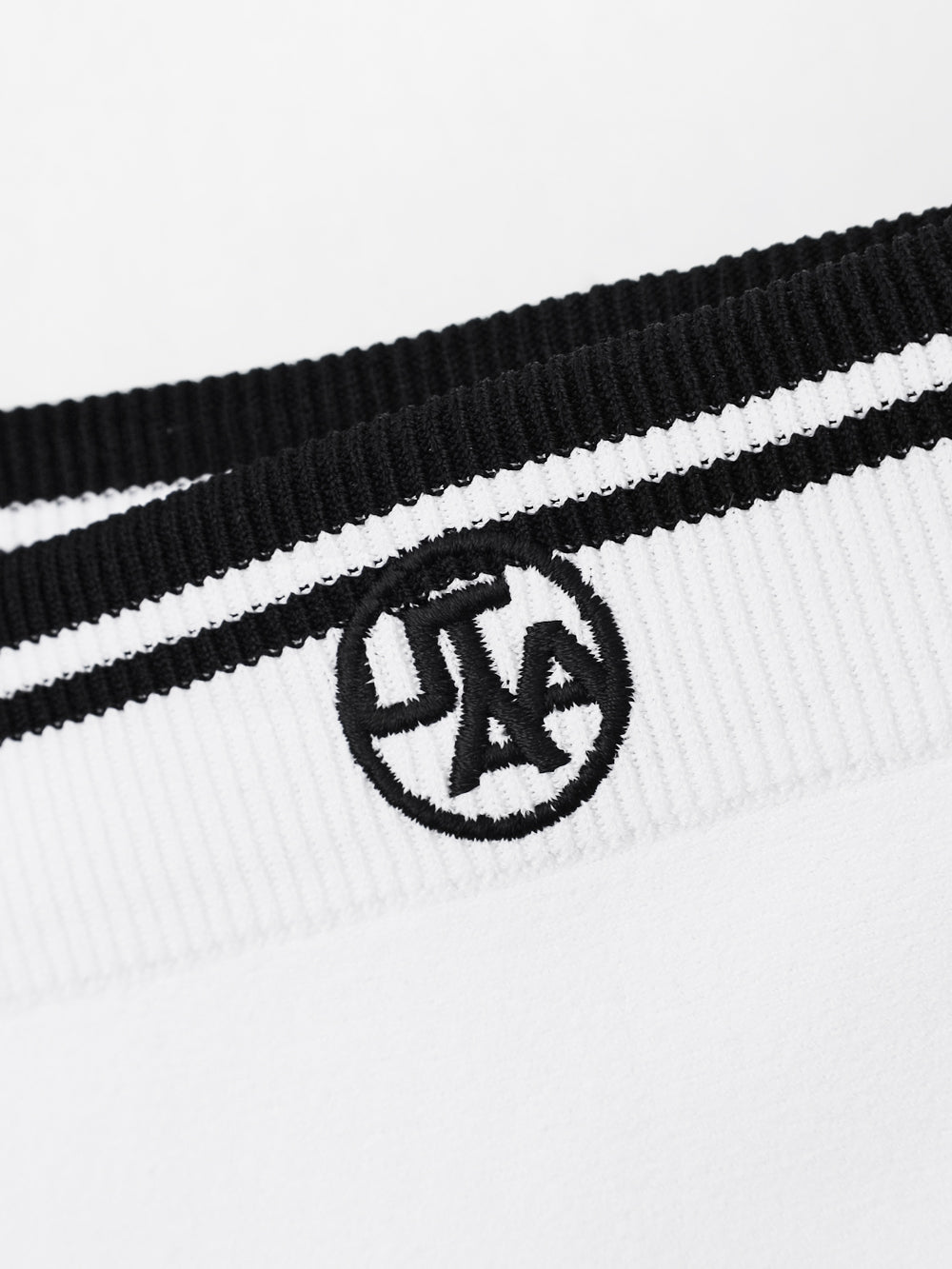 UTAA Aquaticラインニットプリーツスカート ホワイト : Women's