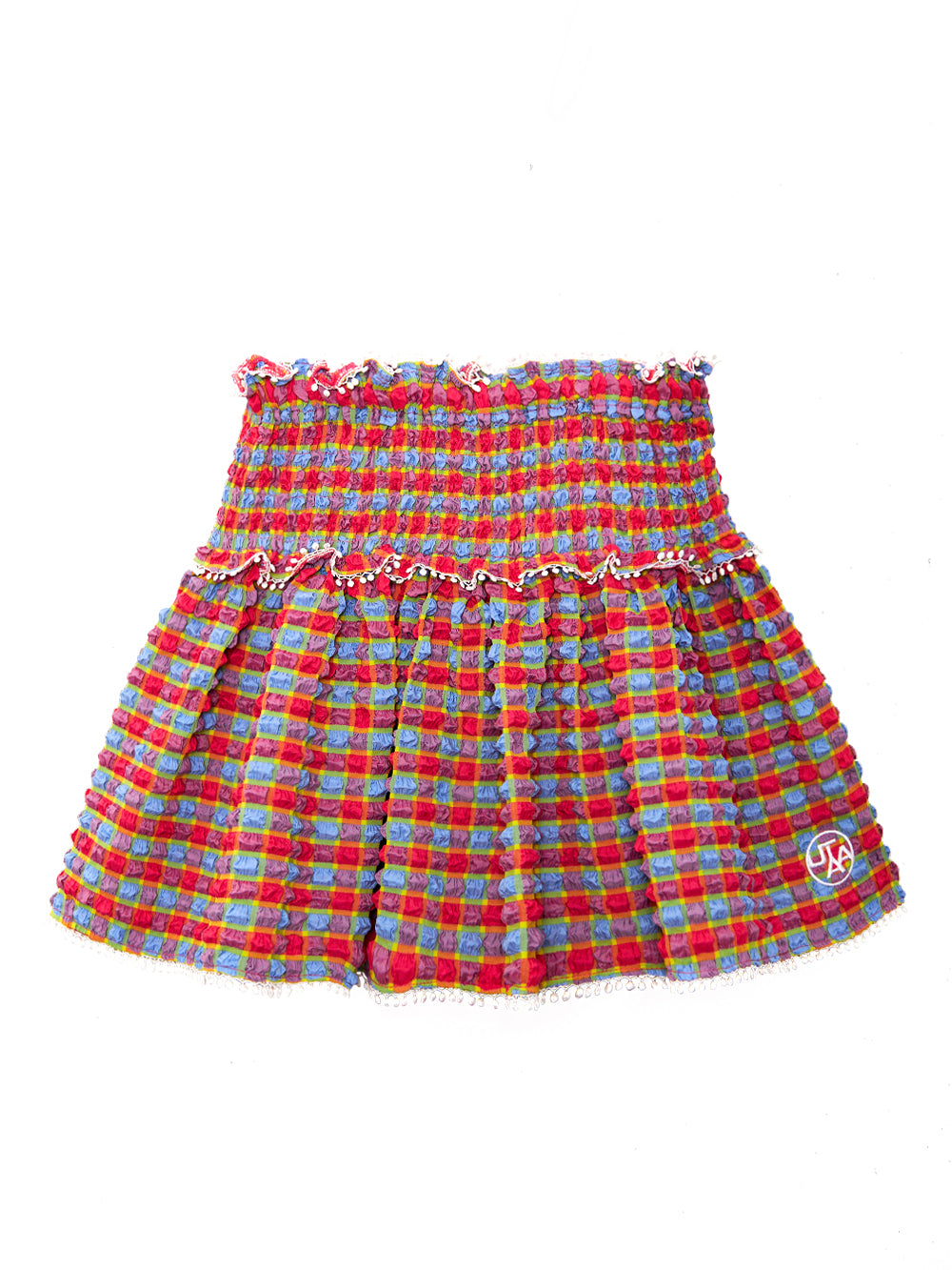 UTAA Fiestaドットレースチェックスカート : Women's