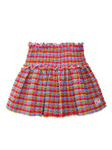UTAA Fiestaドットレースチェックスカート : Women's