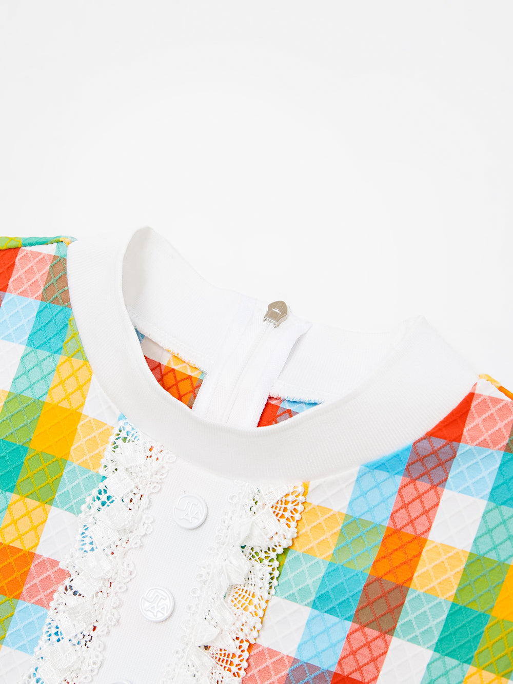 UTAA カーニバルカラーチェックタートルネックシャツ : Women's