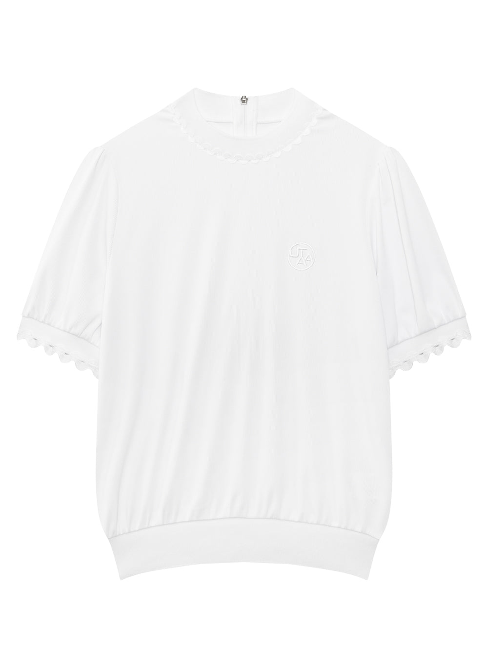 UTAA RibbleレースSheerタートルネックティー : Women's