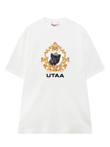 UTAA クラウンパンサーKingdomクラシックニット ホワイト : Women's