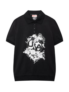 UTAA PanoramaモノGraphicPKTシャツ ブラック : Women's