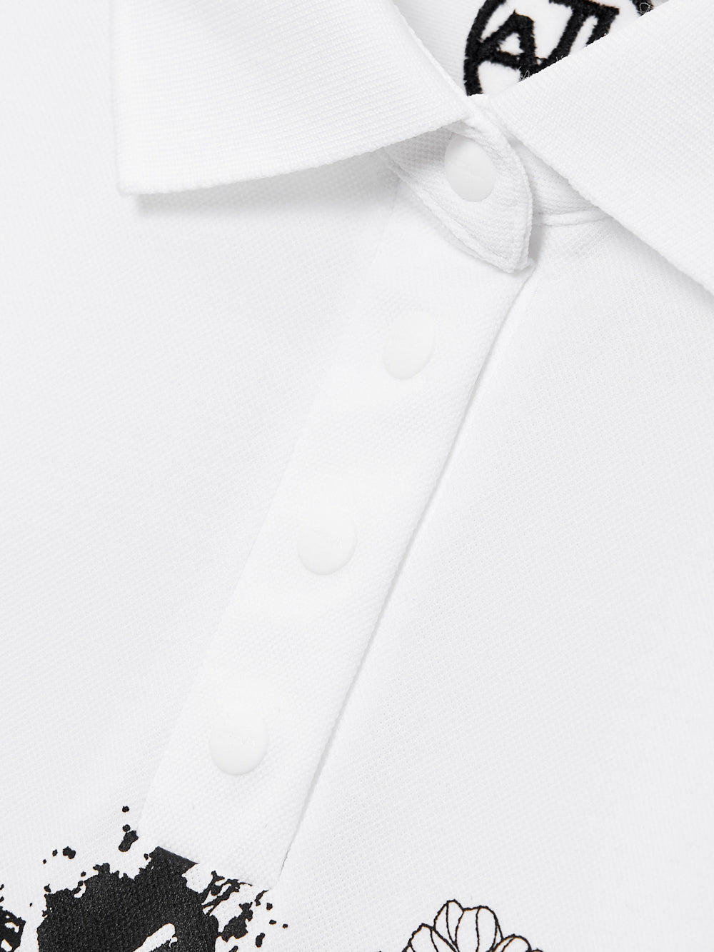 UTAA PanoramaモノGraphicPKTシャツ ホワイト : Women's