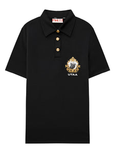 UTAA クラウンパンサーKingdomPKTシャツ ブラック : Men's