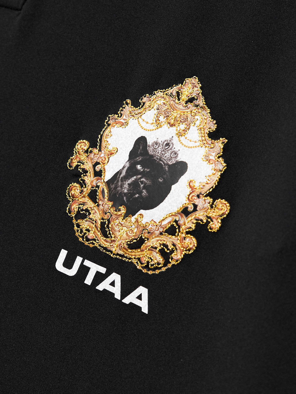 UTAA クラウンパンサーKingdomPKTシャツ ブラック : Men's