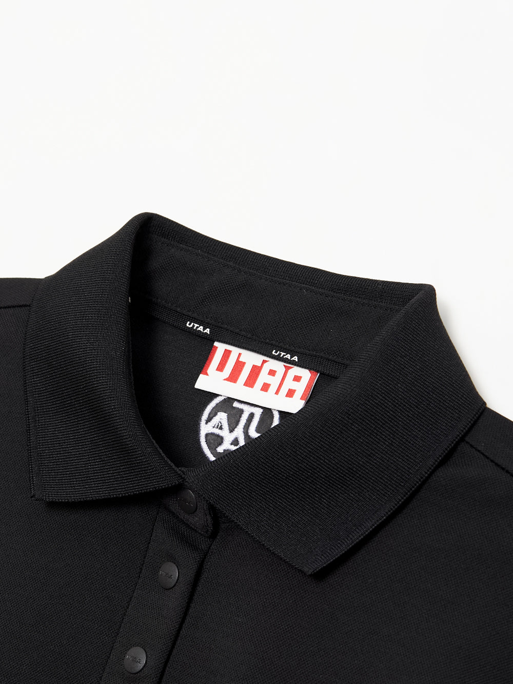 UTAA PanoramaモノGraphicPKTシャツ ブラック : Men's