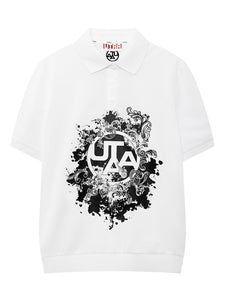 ユタ パノラマ モノ グラフィック PK T シャツ : 男性用