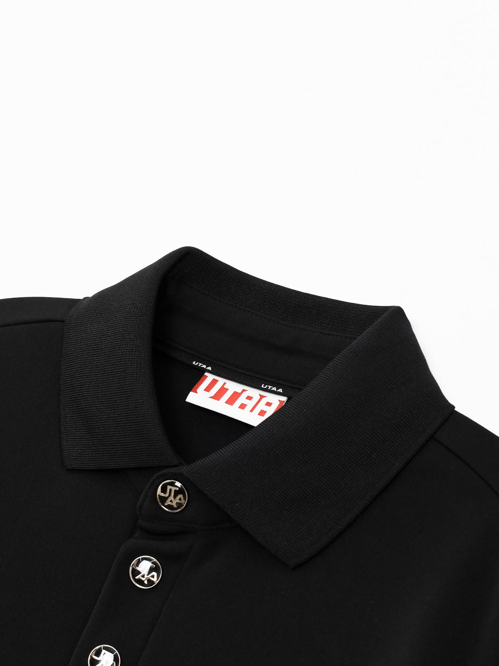 UTAA ChapletGraphicPKTシャツ ブラック : Men's