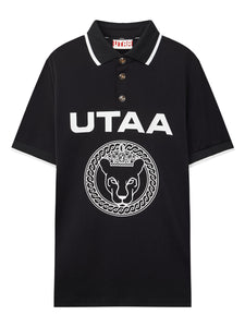 UTAA ハーフMoonリングパンサーPKTシャツ : men's