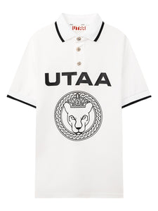 UTAA ハーフMoonリングパンサーPKTシャツ : men's