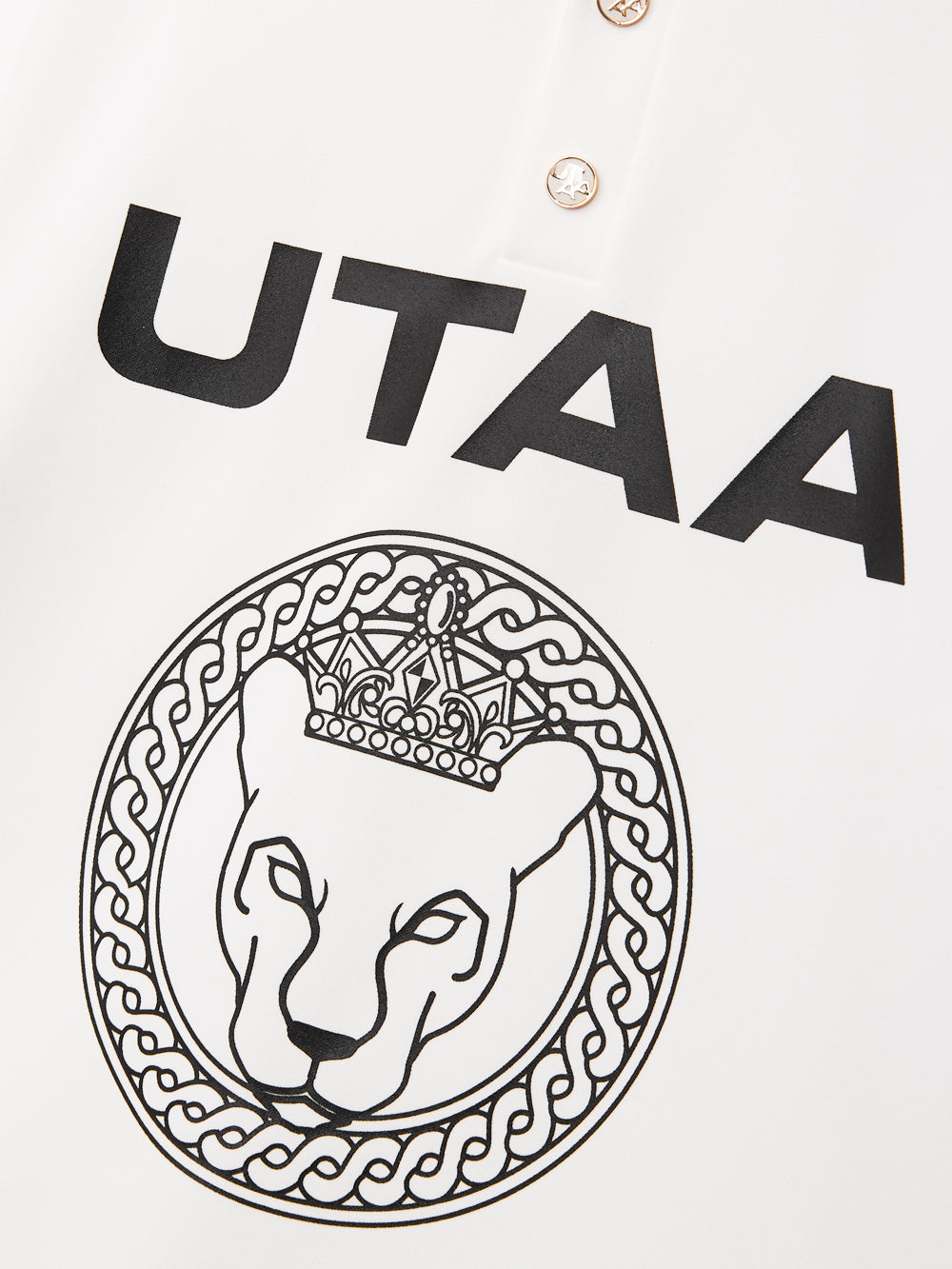 UTAA ハーフMoonリングパンサーPKTシャツ : men's