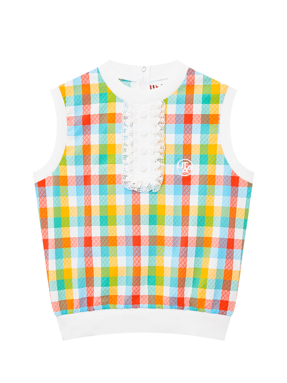 UTAA カーニバルカラーチェックスリーブレス : Women's