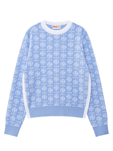 UTAA Linkチェーンシンボルカラーニットプルオーバー : Women's