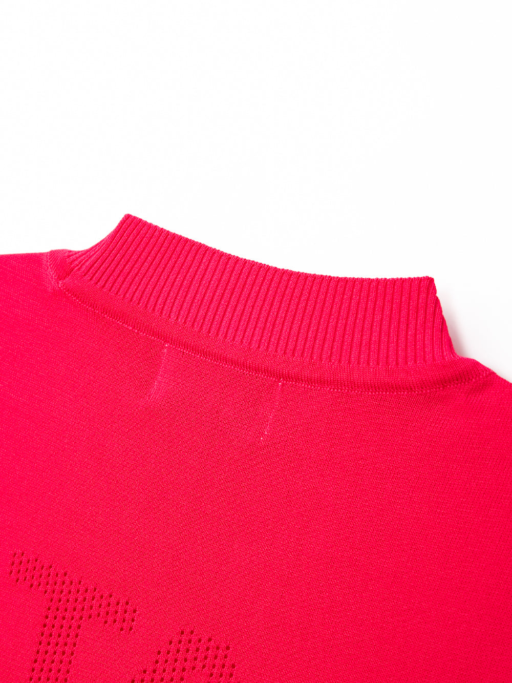 UTAA ロゴクラウンSheerタートルネックニット ピンク : Women's