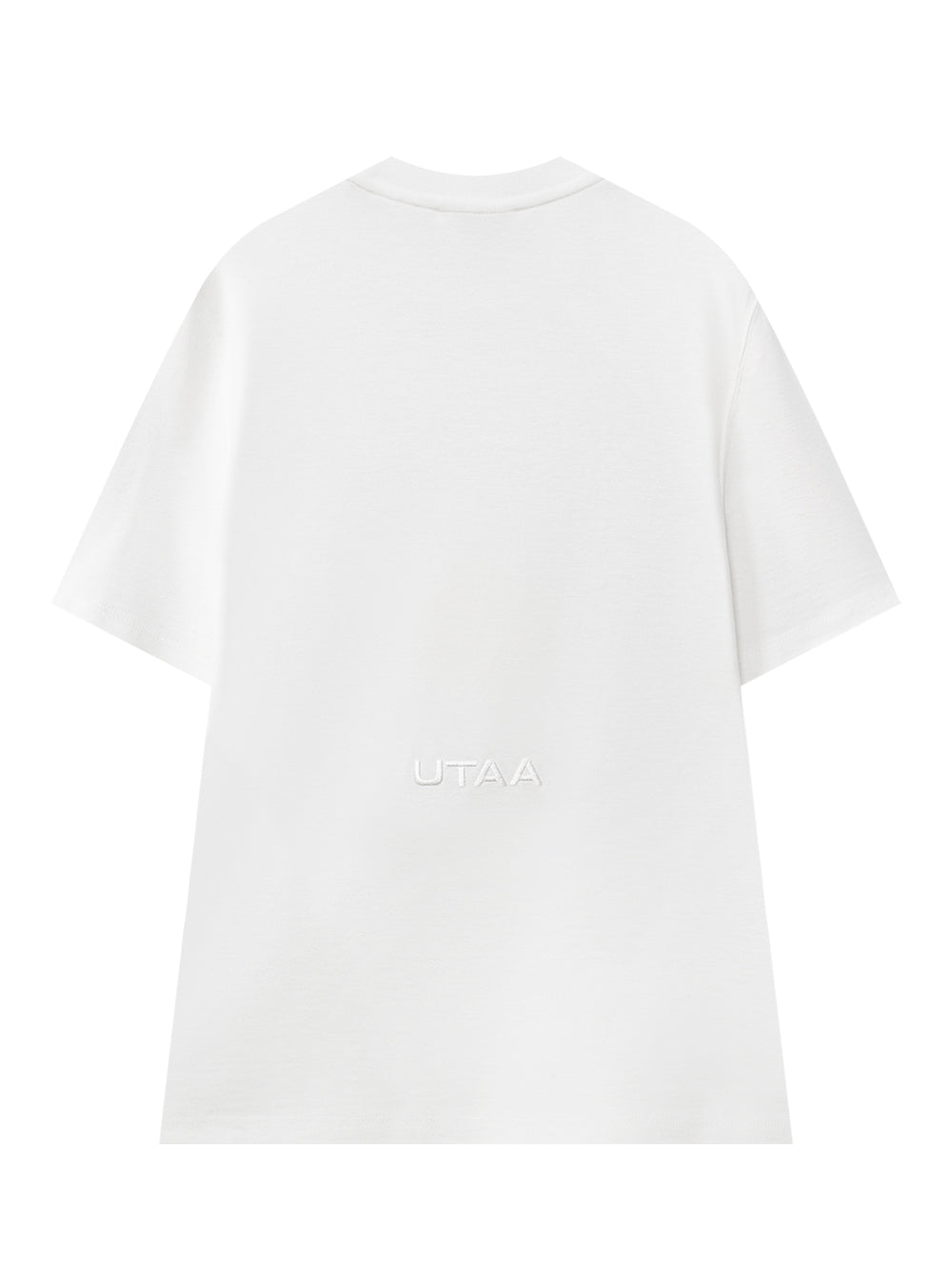 UTAA アウトラインLandscapeベーシックTシャツ ホワイト : Women's