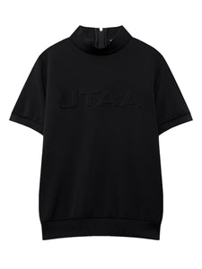 UTAA ロゴEmbossingNeopreneタートルネックティー ブラック : Women's