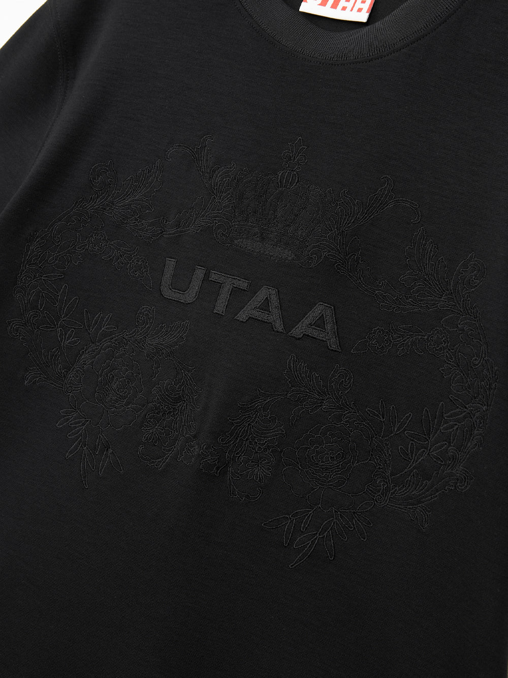 UTAA アウトラインLandscapeベーシックTシャツ ブラック : Men's