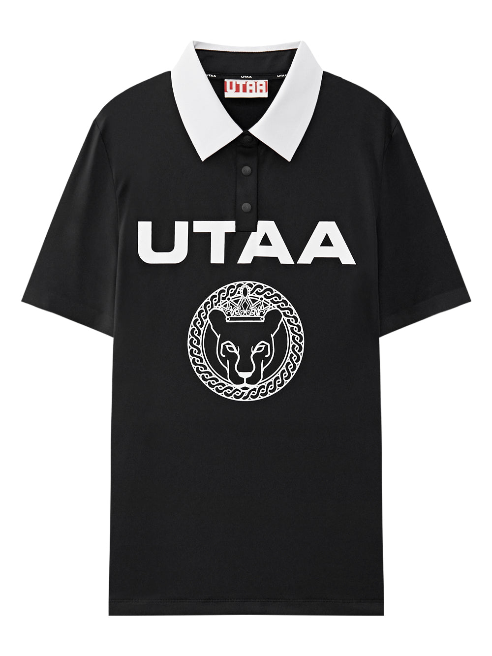 ゴルフ UTAA ユタ レディース トップス シャツ 半袖 ◇Mサイズ 新品 UTAA ユタ ゴルフ 半袖シャツ ブラック M レディース