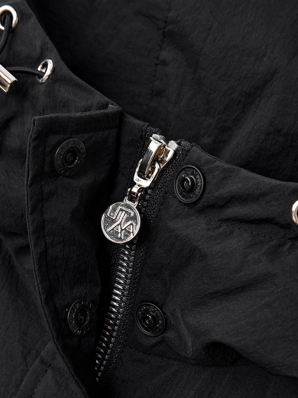 レタリングウィンドブレーカーベストジャンパー