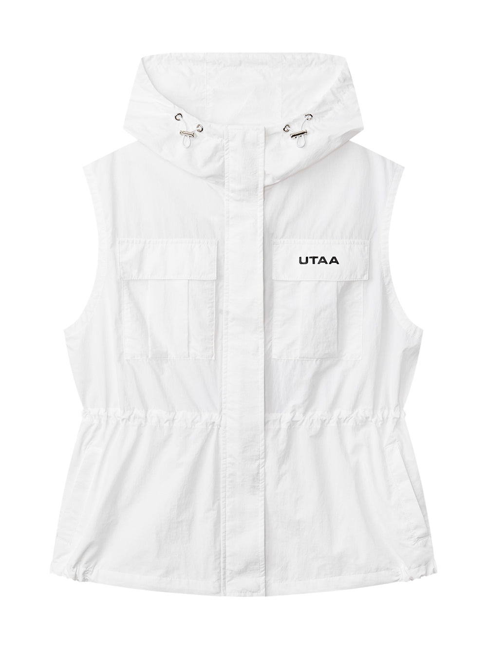 PICONE CLUB ウインドブレーカー　ベスト 02サイズ　ホワイト PICONE CLUB ウインドブレーカー ベスト 02サイズ ホワイト