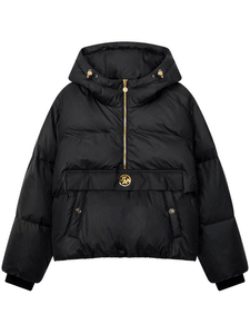 ロイヤルギルト トパーズ ハーフジップアップフードダウンジャンパー