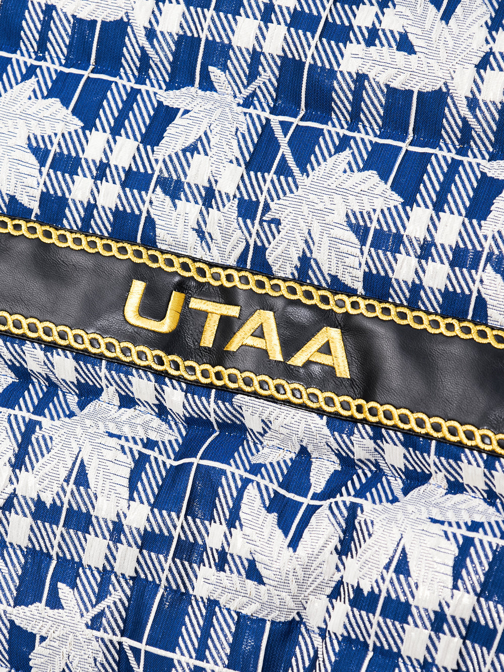 アトランティック リーフ ミックス チェック フード ダウン ベスト