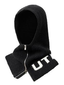 UTAA ボールドロゴWoolBlendedBalaclava ブラック : Women's