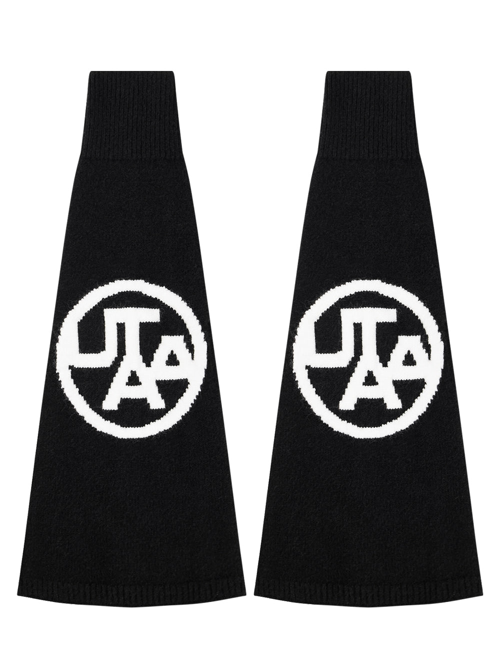 エンブレム ワイドリムニットレッグウォーマー