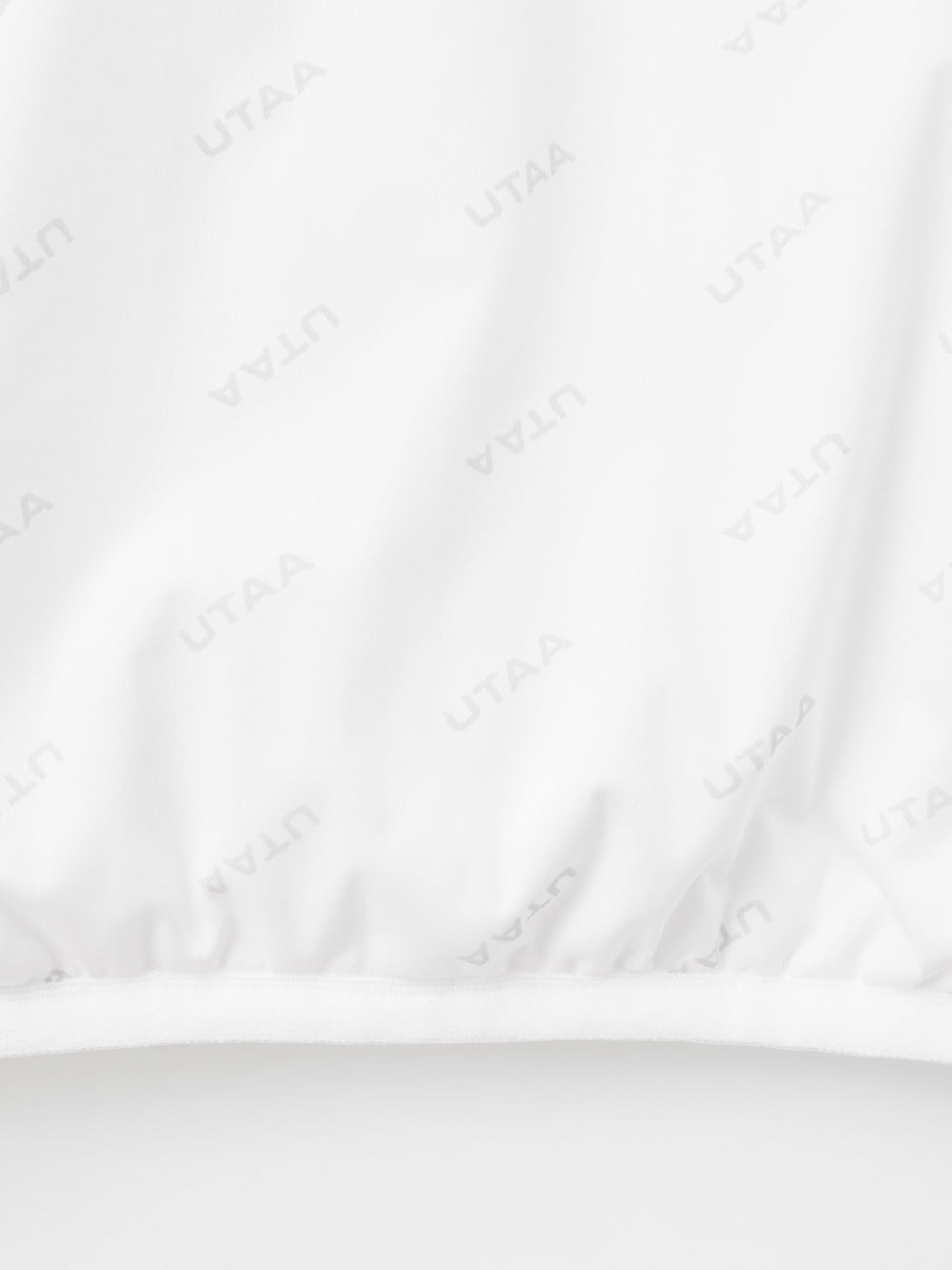 クロスキルティングエンブレムパディングジャンパー