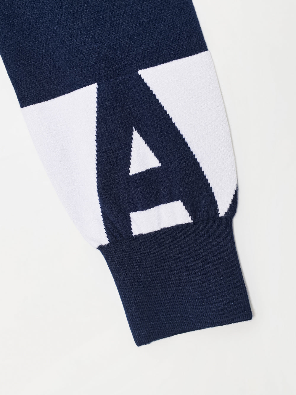 シグナル モノブロック ロゴ ハーフジップアップ ニット : レディース