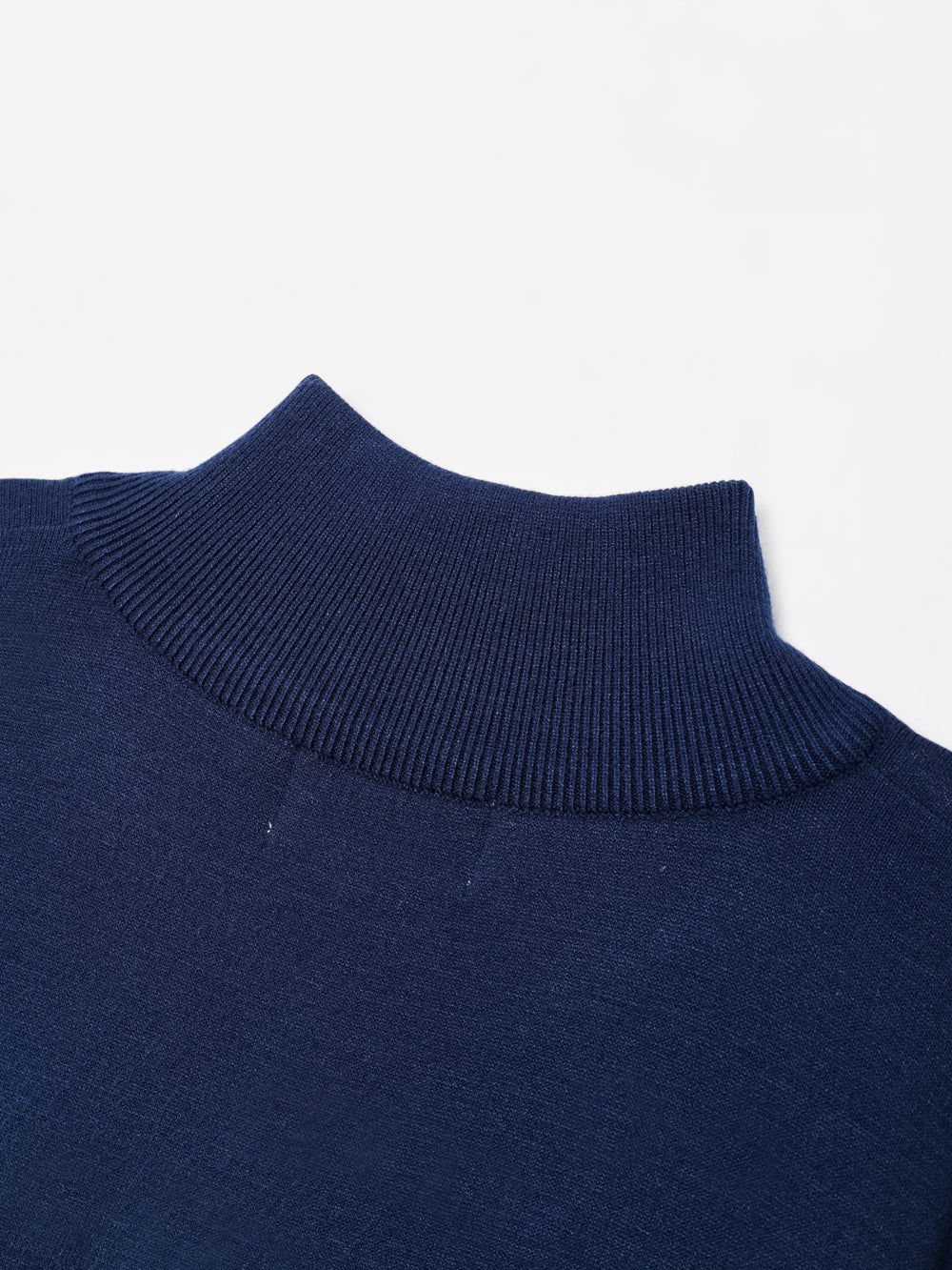 シグナル モノブロック ロゴ ハーフジップアップ ニット : レディース