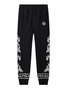 ダスク ブラン バロック ニット ジョガーパンツ