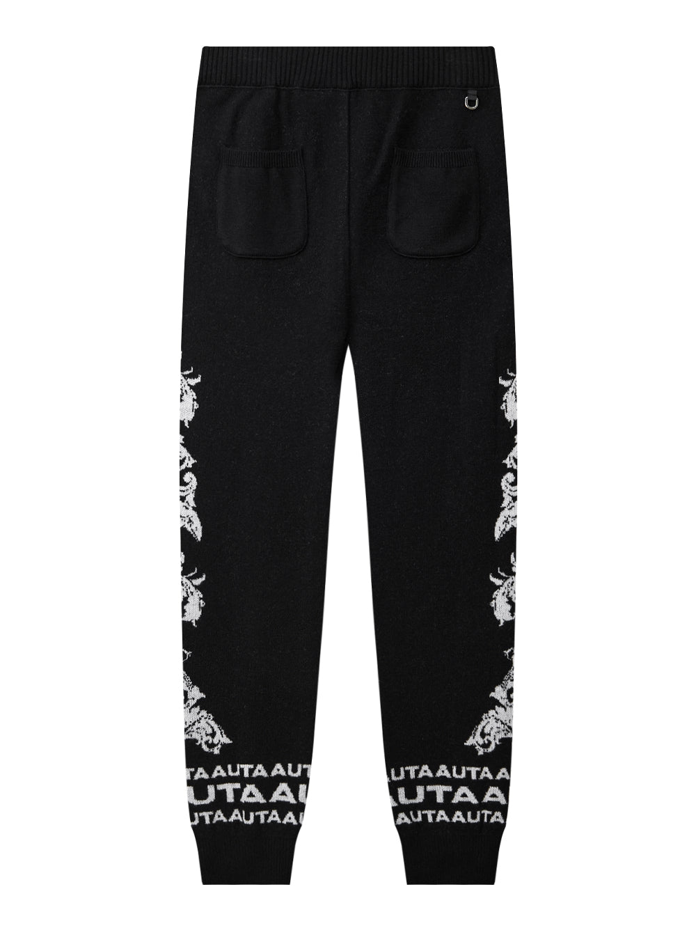 ダスク ブラン バロック ニット ジョガーパンツ